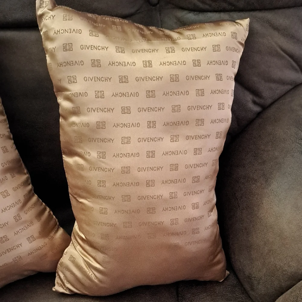 Hand Crafted Gold Bag Purse Pillows
